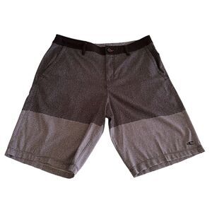 O'Neil Hybrid Board Balck Shorts Surfing Men's Size 34 Or On Land With Pockets